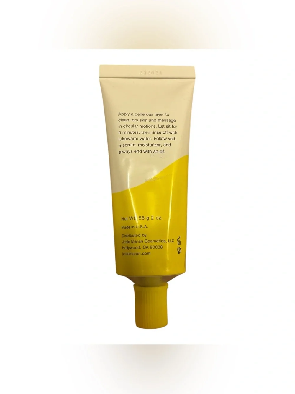 JOSIE MARAN Whipped Argan + Pineapple Enzyme Mask- 2oz